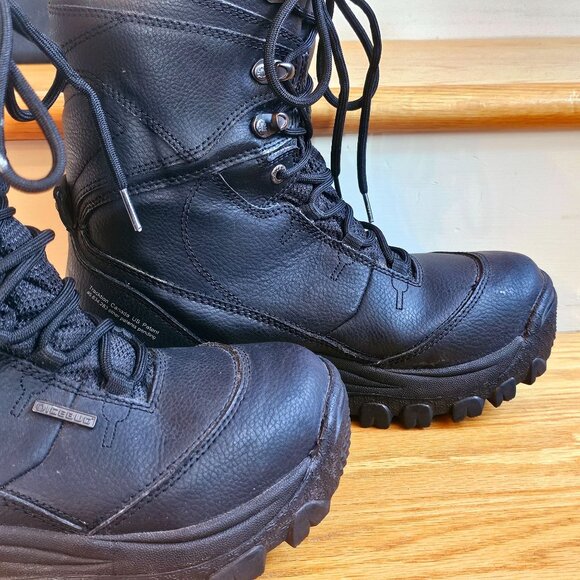Icebug Womens Sorix2 BUgrip Black Leather Winter Hiking Snow Boots Size 7.5 EUC - Picture 6 of 12